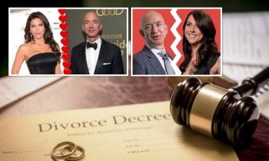 Báo Mỹ: Tỷ phú Jeff Bezos ly hôn vợ vì ngoại tình