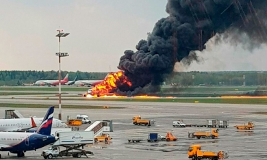 Nga khởi tố hình sự vụ cháy máy bay khiến hơn 50 người thương vong