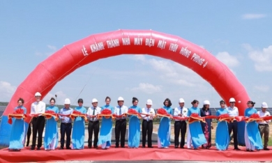 Tập đoàn Hà Đô khánh thành dự án nhà máy điện mặt trời 1.100 tỷ đồng tại Bình Thuận