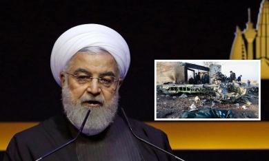 Tổng thống Iran: Vụ ‘bắn nhầm’ máy bay Ukraine là ‘sai lầm không thể tha thứ’