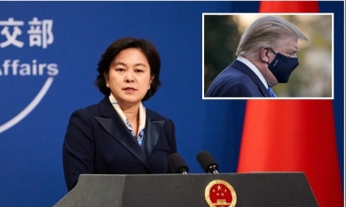 Trung Quốc mong tất cả bệnh nhân Covid-19 ở Mỹ đều được chữa trị như ông Trump