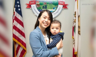 Cô gái gốc Việt 25 tuổi thành thị trưởng da màu trẻ nhất California