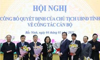 Ông Nguyễn Nhân Chinh làm giám đốc Sở LĐ-TB&XH tỉnh Bắc Ninh