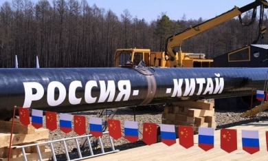 Nga tích cực chuyển hướng xuất khẩu khí đốt từ châu Âu sang Trung Quốc