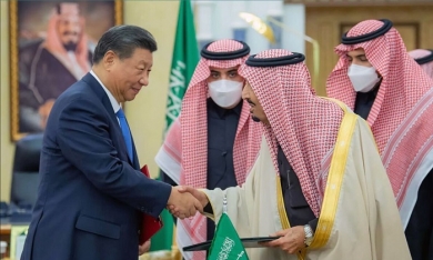 Trung Quốc ký loạt thỏa thuận ‘khủng’ lên tới 30 tỷ USD với Arab Saudi