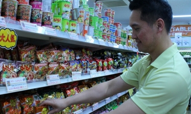 Nhật Bản nhập khẩu hơn 3 triệu USD mì gói Việt Nam