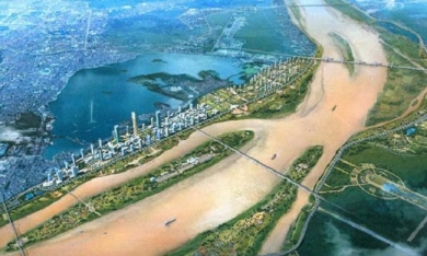 Geleximco cùng đối tác Trung Quốc quy hoạch đô thị hai bên sông Hồng