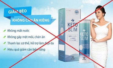 'Sản phẩm Keto Slim của Công ty Y dược Minh Hà quảng cáo sai bản chất, lừa dối người tiêu dùng'