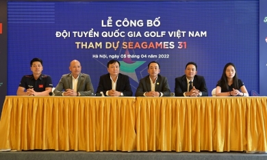 Lộ diện 9 gương mặt Đội tuyển quốc gia golf Việt Nam dự SEA Games 31