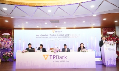 TPBank công bố kế hoạch chia cổ tức 25% bằng tiền và cổ phiếu tại ĐHĐCĐ