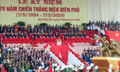 Lễ kỷ niệm, diễu binh, diễu hành70 năm Chiến thắng Điện Biên Phủ