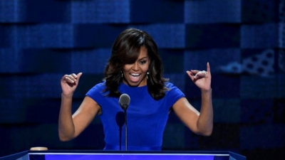 Bài phát biểu ấn tượng của bà Michelle Obama tại đại hội đảng Dân chủ