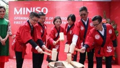 Thương hiệu Miniso của Nhật Bản chính thức có mặt tại Hà Nội