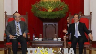 Trưởng ban Kinh tế Nguyễn Văn Bình: 'Mong IMF tiếp tục đồng hành trong tái cơ cấu nền kinh tế'