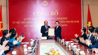 Ông Nguyễn Thanh Nghị chính thức trở về Bộ Xây dựng