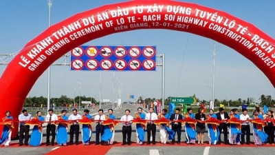 Kiên Giang khánh thành tuyến Lộ Tẻ - Rạch Sỏi hơn 6.300 tỷ