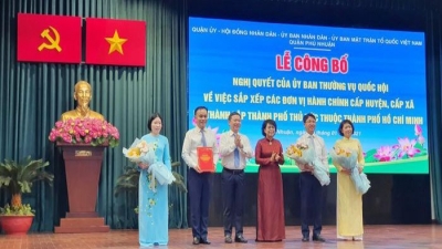 TP. HCM sáp nhập các phường ở quận Phú Nhuận và quận 10