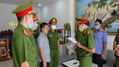 Bình Thuận: Khởi tố, bắt tạm giam giám đốc công ty Trung Land