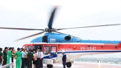 TP. HCM có tour bay trực thăng ngắm thành phố từ 29/4, giá hơn 4 triệu/lượt