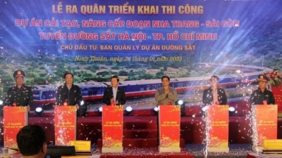 Triển khai dự án cải tạo đường sắt Nha Trang - Sài Gòn trên 1.000 tỷ đồng