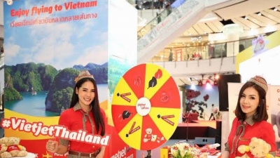 Vietjet mở 6 đường bay phục vụ 'Tuần lễ hàng hoá và du lịch Việt Nam' tại Thái Lan