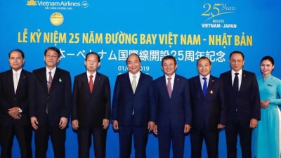 Vietnam Airlines là 'sứ giả trên không' kết nối tinh hoa văn hoá Việt - Nhật