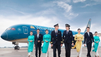Vietnam Airlines lọt top 10 thương hiệu mạnh nhất Việt Nam
