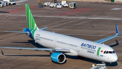 Giữa tâm dịch, Bamboo Airways vẫn đón máy bay mới