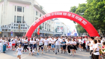 Hơn 5.000 vận động viên tham gia giải chạy cộng đồng 'SeABank Run For The Future 2022'