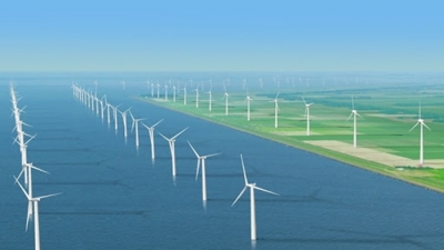 Cà Mau khởi công nhà máy điện gió vốn đầu tư trên 10.000 tỷ đồng