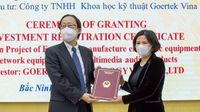Bắc Ninh: Goertek Vina rót thêm 305 triệu USD vào KCN Quế Võ