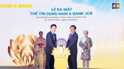 Nam A Bank chính thức ra mắt thẻ tín dụng Nam A Bank JCB