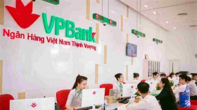 VPBank: Lợi nhuận hợp nhất 9 tháng đạt 6.125 tỷ đồng