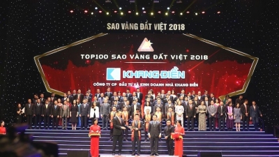 Vinh danh các doanh nghiệp đạt giải thưởng Sao Vàng đất Việt 2018