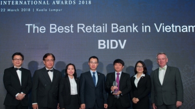 BIDV lọt nhóm 100 ngân hàng bán lẻ mạnh nhất