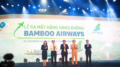 Tập đoàn FLC chính thức ra mắt hãng Hàng không Bamboo Airways