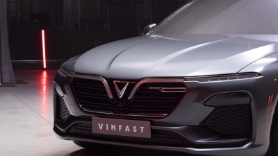 VinFast công bố hình ảnh thiết kế ngoại thất 2 mẫu xe sedan và SUV