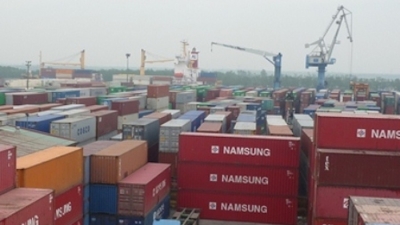 Tìm chủ 95 container tồn đọng tại cảng Đình Vũ