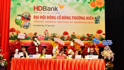 ĐHĐCĐ HDBank: Chia cổ tức và cổ phiếu thưởng 30%, mục tiêu lãi trước thuế 5.077 tỷ đồng