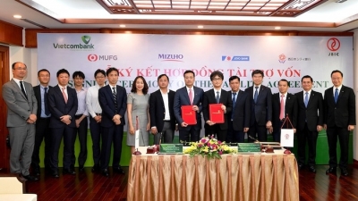 Vietcombank và JBIC ký hợp đồng tín dụng 200 triệu USD hỗ trợ dự án năng lượng tái tạo