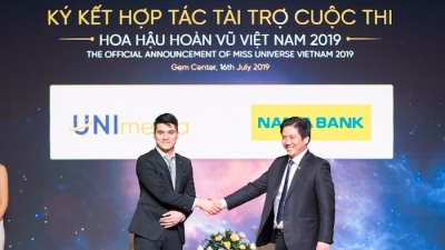Nam A Bank là ngân hàng duy nhất đồng hành xuyên suốt cùng cuộc thi Hoa hậu hoàn vũ Việt Nam 2019