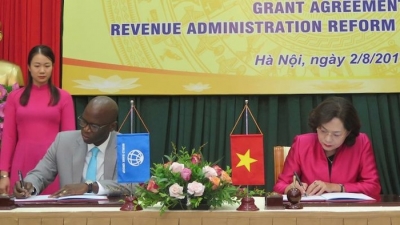 Việt Nam nhận hỗ trợ 4,2 triệu USD để cải cách quản lý thuế