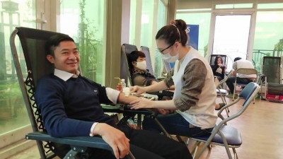 Hàng trăm cán bộ Bảo Việt hiến máu trong dịch Covid-19