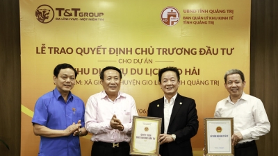Tập đoàn T&T Group đầu tư 1.650 tỷ đồng xây dựng khu dịch vụ - du lịch tại Quảng Trị