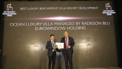 Eurowindow Holding thắng lớn tại Dot Property Vietnam Awards 2020