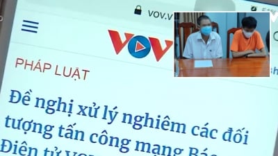 Bị phạt 7,5 triệu đồng vì tấn công trang vov.vn để 'ủng hộ bà Phương Hằng'