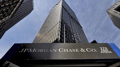 Ngân hàng JPMorgan lớn nhất nước Mỹ báo cáo lợi nhuận giảm 42%