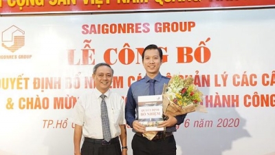 Địa ốc Sài Gòn (SGR): Con trai Chủ tịch HĐQT trở thành tân Phó tổng giám đốc