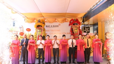 BAC A BANK khai trương chi nhánh mới, tiếp tục mở rộng mạng lưới đến vùng Tây Bắc