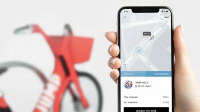 Rút khỏi Đông Nam Á, Uber thâu tóm startup xe đạp Mỹ